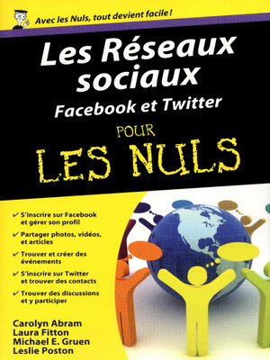 cover image of Réseaux sociaux poche pour les nuls